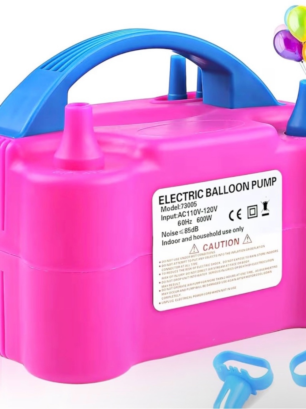 Electric Balloon Pump - Pink by